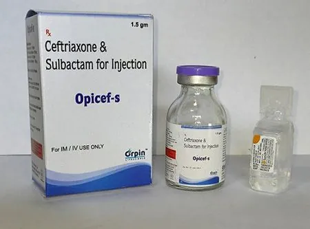 💉 Ceftriaxone & Sulbactam Injection 1.5g 💉