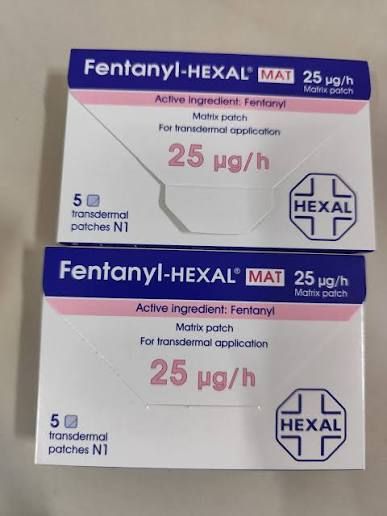 پچ‌ فنتانیل-هگزال 25 µg/h