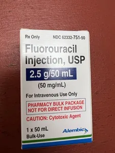 💉 حقنة فلوروأوراسيل USP ۲.۵ غرام 💉