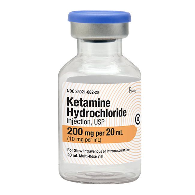 کتامین HCl ۲۰۰ میلی‌گرم/۲۰ میلی‌لیتر