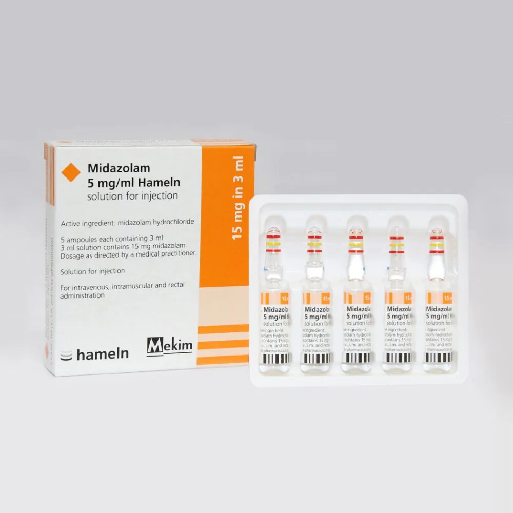 💉 Midazolam Hameln 5mg/ml Injection 💉