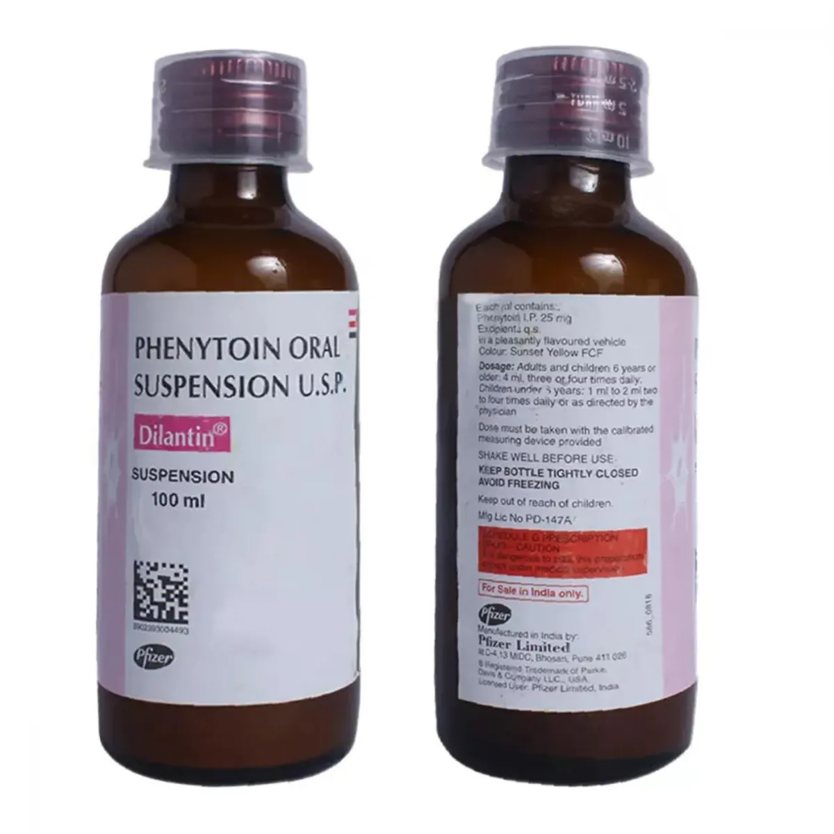 🍼 Dilantin Fenitoin Oral Süspansiyon 🍼