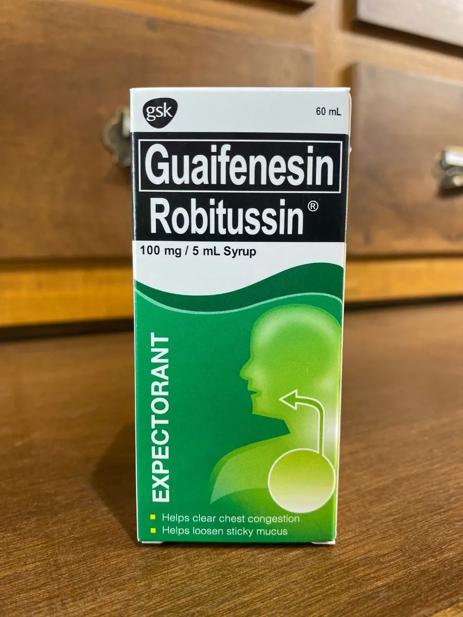 🍼 Robitussin Guaifenesin 100mg/5ml Syrup 🍼