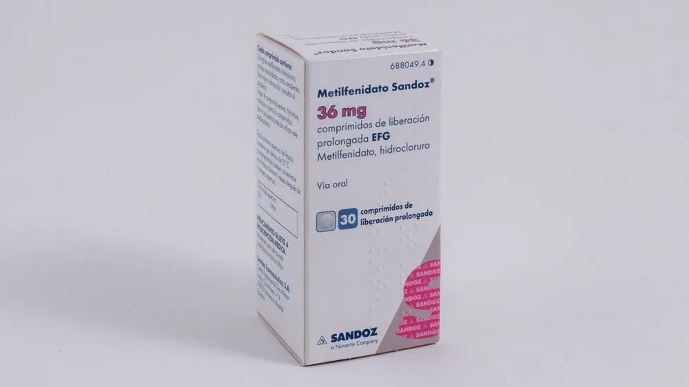 Methylphenidate Sandoz 36mg Prolonged Release Tablets