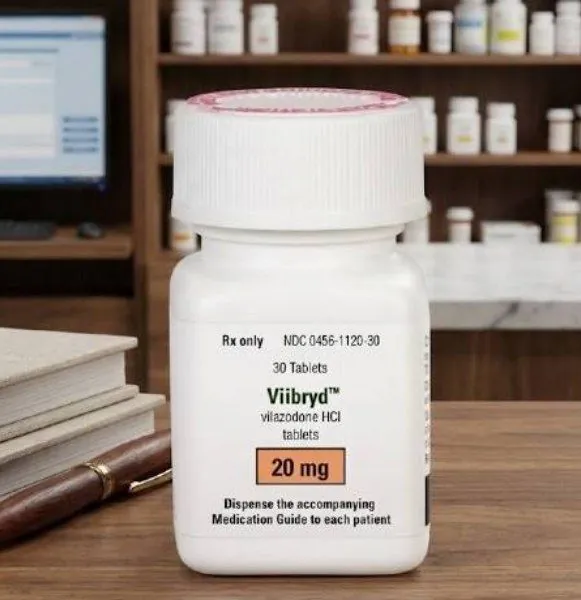 💊 Viibryd Vilazodone HCl 20 mg Tabletler 💊